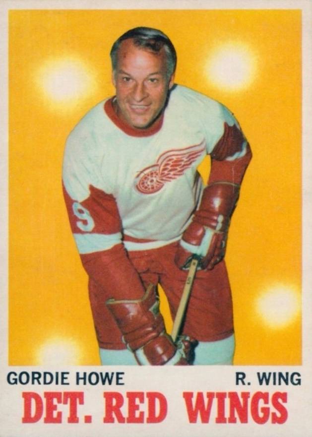 1970 O-Pee-Chee Gordie Howe #29 Hockey Card
