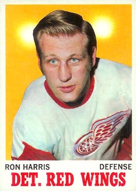 1970 O-Pee-Chee Ron Harris #23 Hockey Card