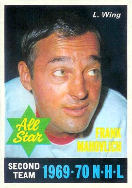1970 O-Pee-Chee Frank Mahovlich #242 Hockey Card