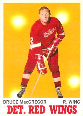 1970 O-Pee-Chee Bruce Macgregor #27 Hockey Card