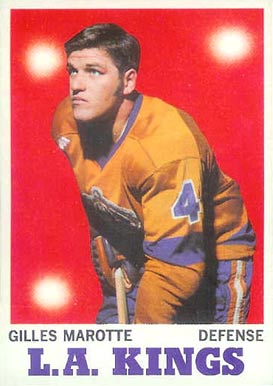 1970 O-Pee-Chee Gilles Marotte #34 Hockey Card