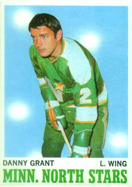 1970 O-Pee-Chee Danny Grant #47 Hockey Card