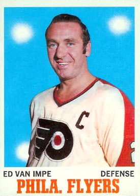 1970 O-Pee-Chee Ed Van Impe #80 Hockey Card