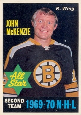 1970 O-Pee-Chee John McKenzie #241 Hockey Card