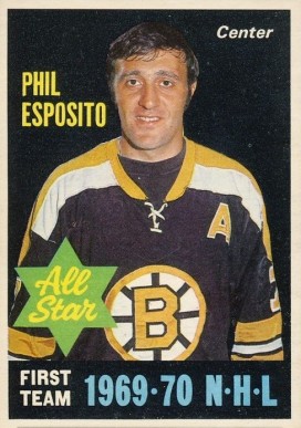 1970 O-Pee-Chee Phil Esposito #237 Hockey Card