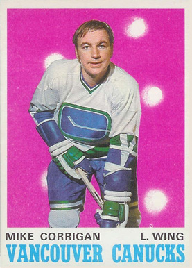 1970 O-Pee-Chee Mike Corrigan #227 Hockey Card