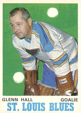 1970 O-Pee-Chee Glenn Hall #210 Hockey Card