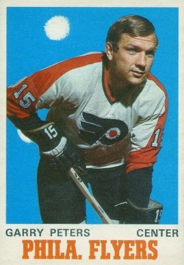 1970 O-Pee-Chee Garry Peters #196 Hockey Card