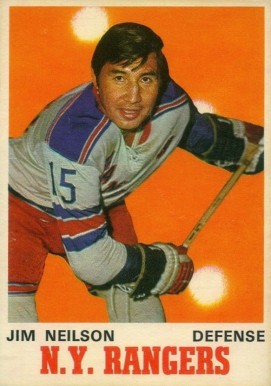 1970 O-Pee-Chee Jim Neilson #185 Hockey Card