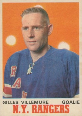 1970 O-Pee-Chee Gilles Villemure #183 Hockey Card