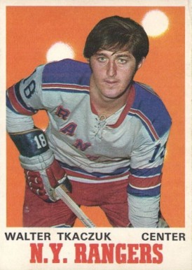 1970 O-Pee-Chee Walter Tkaczuk #180 Hockey Card