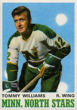 1970 O-Pee-Chee Tom Williams #169 Hockey Card
