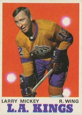 1970 O-Pee-Chee Larry Mickey #162 Hockey Card