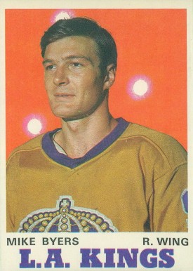 1970 O-Pee-Chee Mike Byers #160 Hockey Card