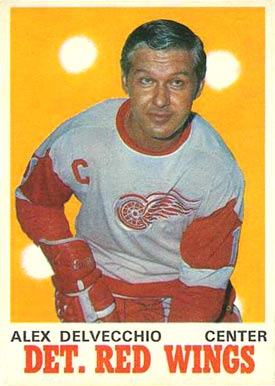 1970 O-Pee-Chee Alex Delvecchio #157 Hockey Card