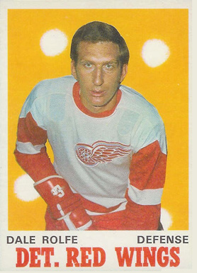 1970 O-Pee-Chee Dale Rolfe #156 Hockey Card