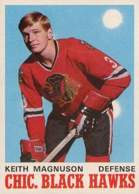 1970 O-Pee-Chee Keith Magnuson #151 Hockey Card