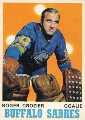 1970 O-Pee-Chee Roger Crozier #145 Hockey Card