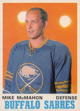 1970 O-Pee-Chee Mike McMahon #143 Hockey Card