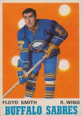 1970 O-Pee-Chee Floyd Smith #140 Hockey Card