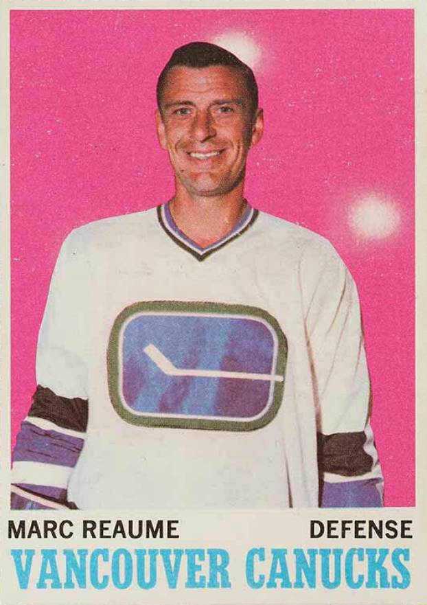 1970 O-Pee-Chee Marc Reaume #119 Hockey Card