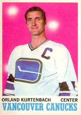 1970 O-Pee-Chee Orland Kurtenbach #117 Hockey Card