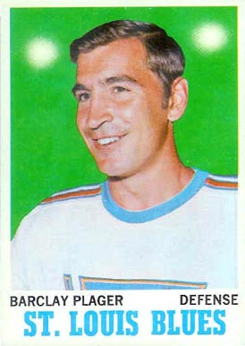  1972 O-Pee-Chee # 35 Barclay Plager Blues (Hockey Card) VG  Blues : Collectibles & Fine Art