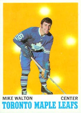 1970 Topps Mike Walton #109 Hockey Card
