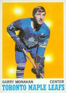 1970 Topps Garry Monahan #112 Hockey Card