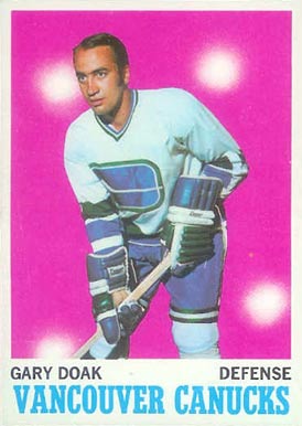1970 Topps Gary Doak #114 Hockey Card