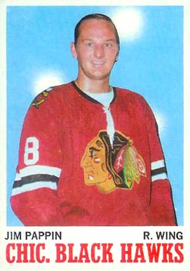 1970 Topps Jim Pappin #13 Hockey Card