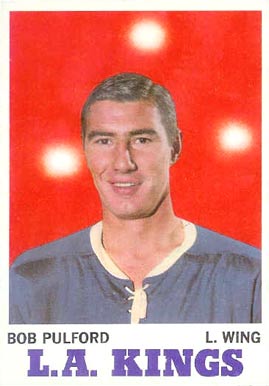 1970 Topps Bob Pulford #36 Hockey Card
