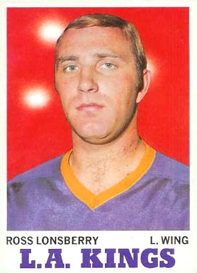 1970 Topps Ross Lonsberry #37 Hockey Card