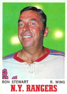 1970 Topps Ron Stewart #64 Hockey Card