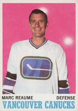 1970 Topps Marc Reaume #119 Hockey Card