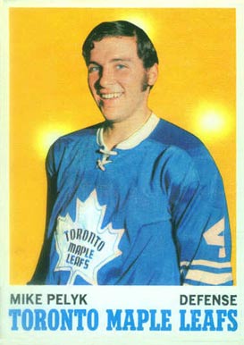1970 Topps Mike Pelyk #107 Hockey Card