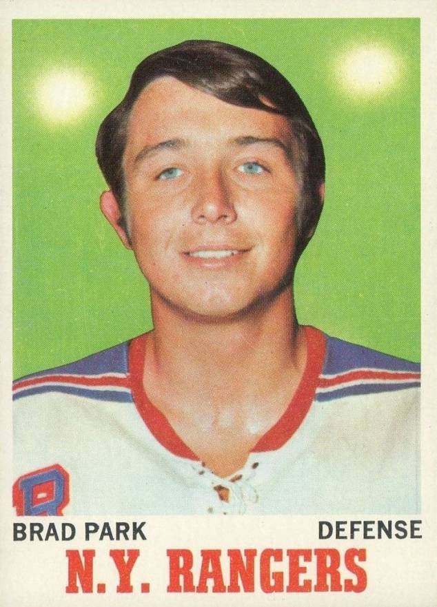 1970 Topps Brad Park #67 Hockey Card