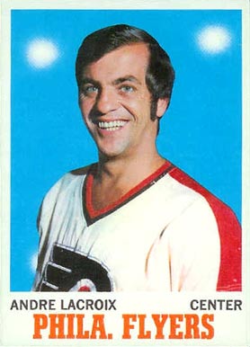 1970 Topps Andre Lacroix #84 Hockey Card