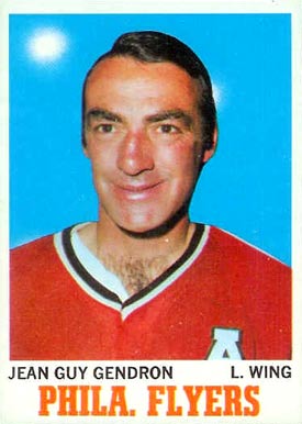 1970 Topps Jean-Guy Gendron #86 Hockey Card