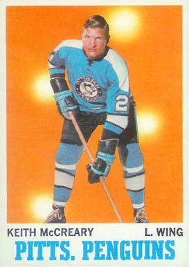1970 Topps Keith McCreary #93 Hockey Card
