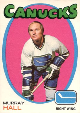 1971 O-Pee-Chee Murray Hall #109 Hockey Card