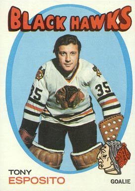 1971 O-Pee-Chee Tony Esposito #110 Hockey Card