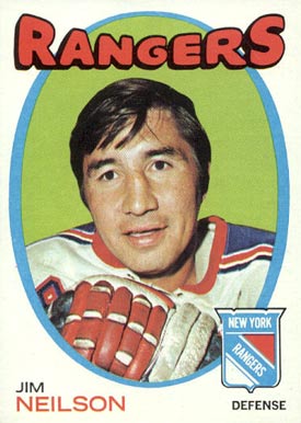 1971 O-Pee-Chee Jim Neilson #112 Hockey Card