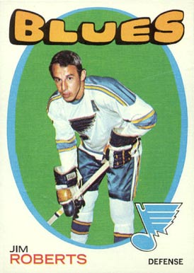 1971 O-Pee-Chee Jim Roberts #116 Hockey Card