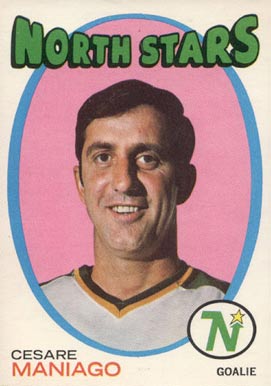 1971 O-Pee-Chee Cesare Maniago #117 Hockey Card