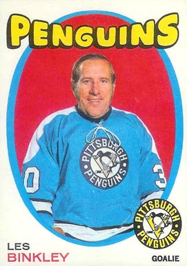 1971 O-Pee-Chee Les Binkley #192 Hockey Card