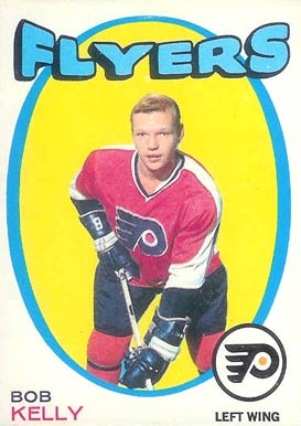 1971 O-Pee-Chee Bob Kelly #203 Hockey Card