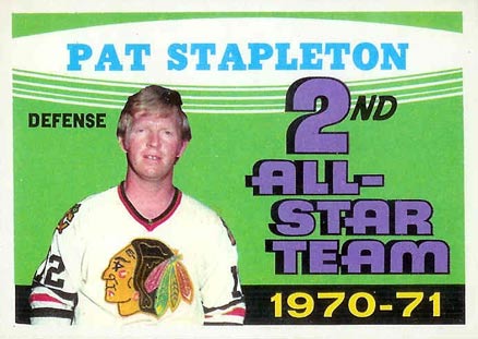 1971 O-Pee-Chee Pat Stapleton #258 Hockey Card
