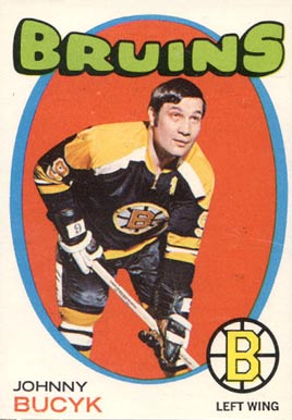 1971 O-Pee-Chee Johnny Bucyk #35 Hockey Card