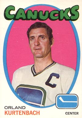 1971 O-Pee-Chee Orland Kurtenbach #42 Hockey Card